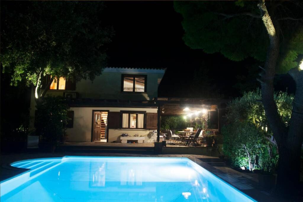 Villa Eleni Sounion Ngoại thất bức ảnh